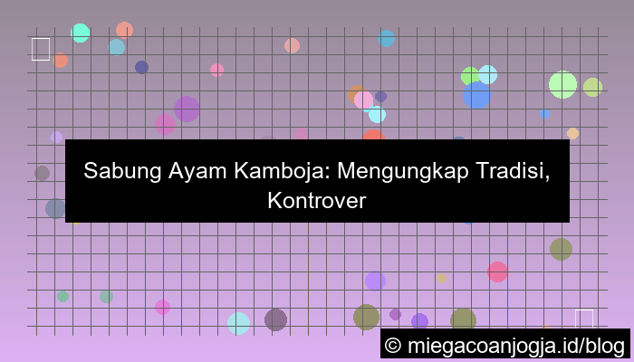 sabung ayam cambodia