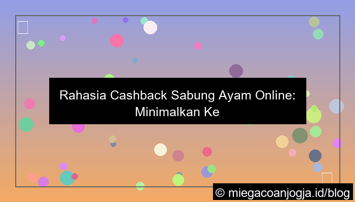 grafik sabung ayam cashback
