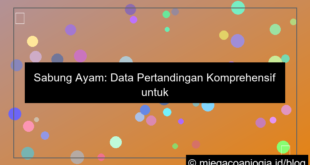 sabung ayam data pertandingan