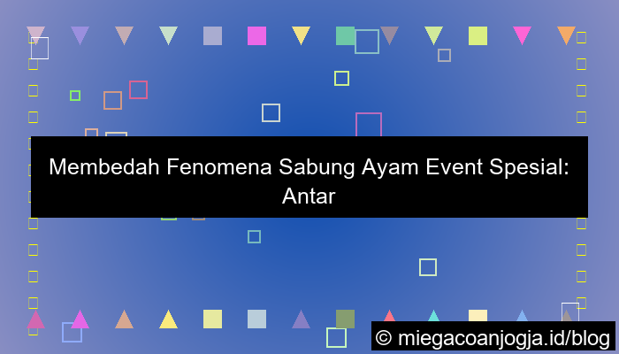 sabung ayam event spesial