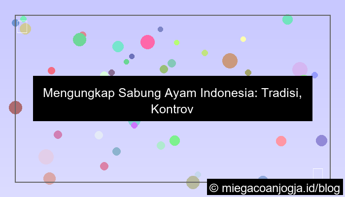 desain sabung ayam indonesia