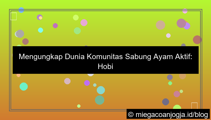 ilustrasi sabung ayam komunitas aktif