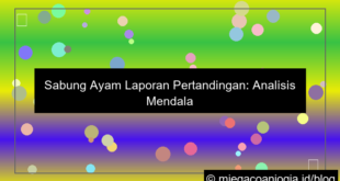 grafik sabung ayam laporan pertandingan