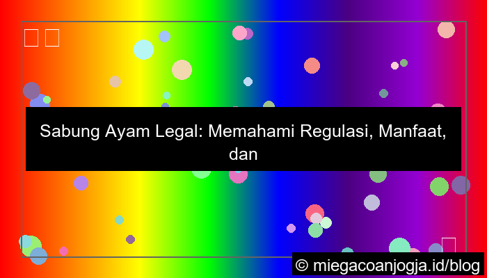 sabung ayam legal
