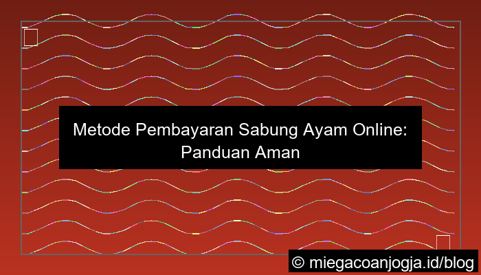 ilustrasi sabung ayam metode pembayaran