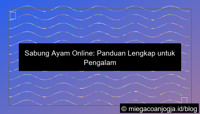 sabung ayam online