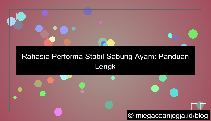 grafik sabung ayam performa stabil
