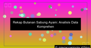 grafik sabung ayam rekap bulanan