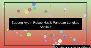 visual sabung ayam rekap hasil