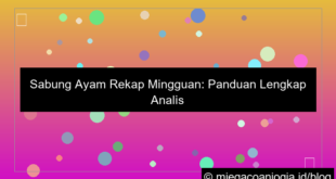 ilustrasi sabung ayam rekap mingguan