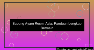 grafik sabung ayam resmi asia