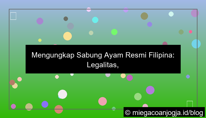sabung ayam resmi filipina