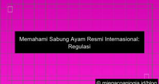 grafik sabung ayam resmi internasional