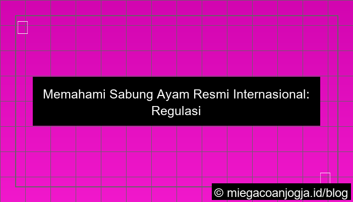 grafik sabung ayam resmi internasional