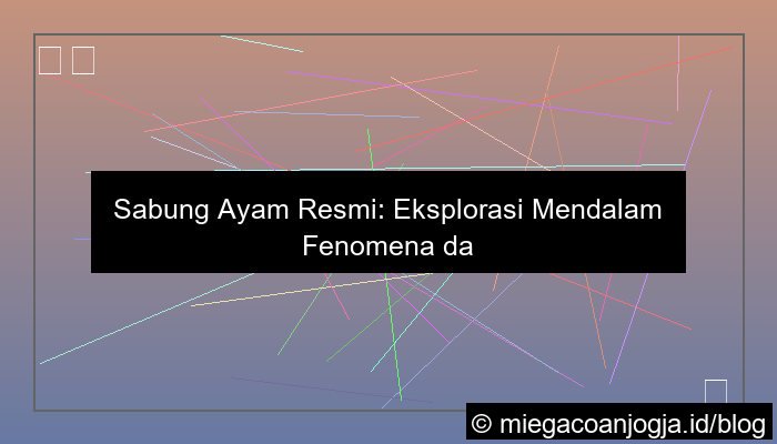 sabung ayam resmi