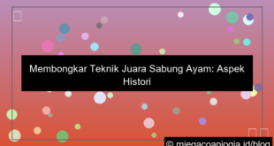 sabung ayam teknik juara