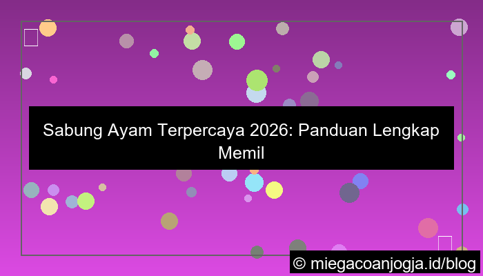 sabung ayam terpercaya 2026