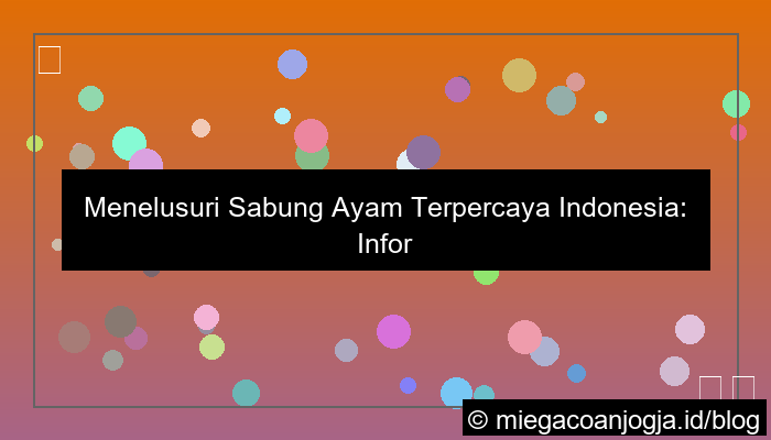 gambar sabung ayam terpercaya indonesia