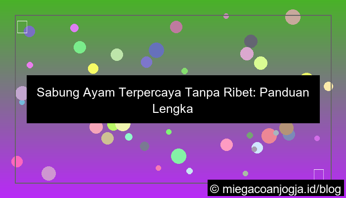 ilustrasi sabung ayam terpercaya tanpa ribet