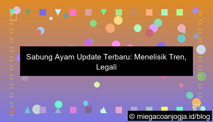 sabung ayam update terbaru