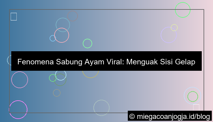 sabung ayam viral