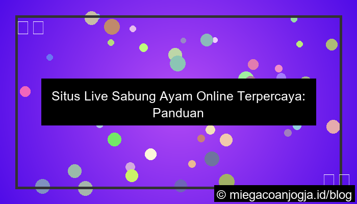 desain situs live sabung ayam