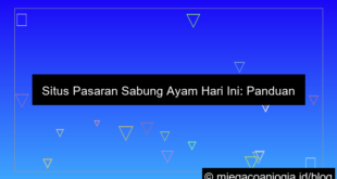 situs pasaran sabung ayam hari ini