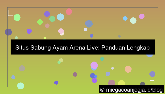ilustrasi situs sabung ayam arena live