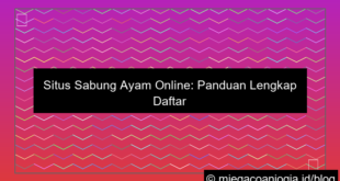 visual situs sabung ayam daftar hari ini