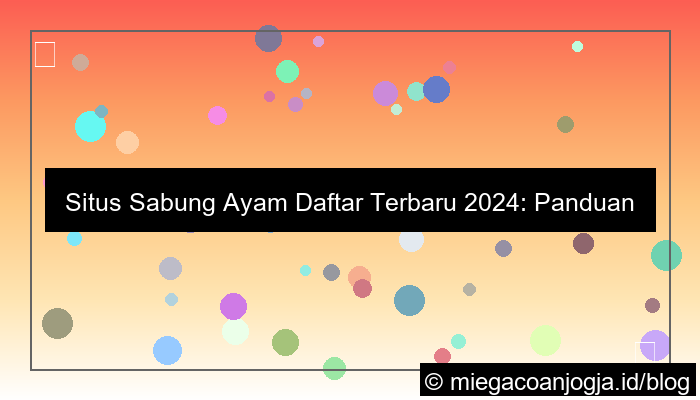 gambar situs sabung ayam daftar terbaru