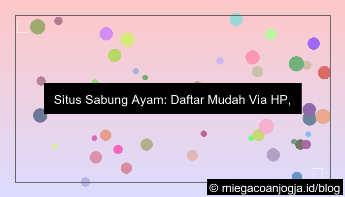 grafik situs sabung ayam daftar via hp