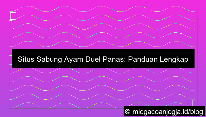 grafik situs sabung ayam duel panas