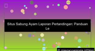 grafik situs sabung ayam laporan pertandingan