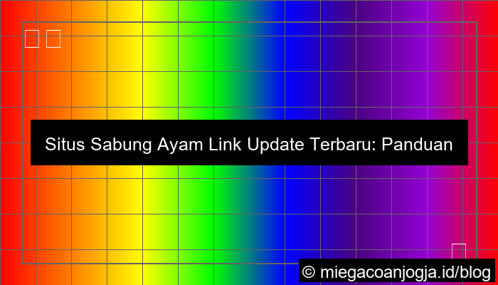 situs sabung ayam link update