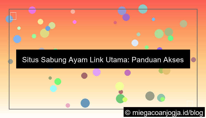 desain situs sabung ayam link utama