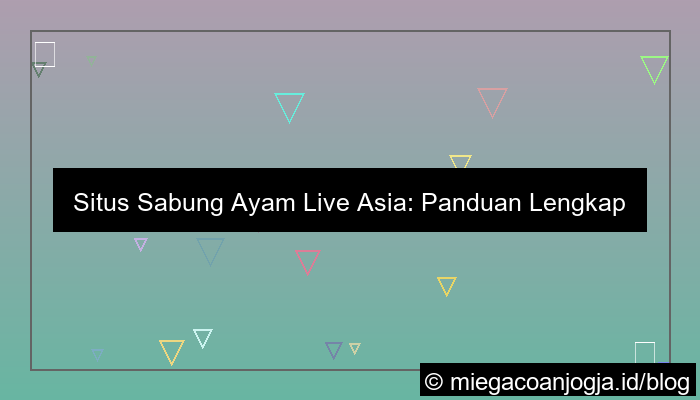 visual situs sabung ayam live asia