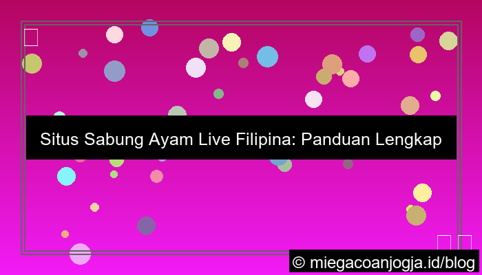 situs sabung ayam live filipina
