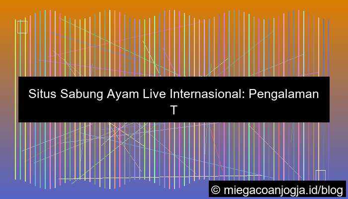 situs sabung ayam live internasional