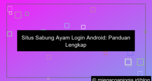 situs sabung ayam login android