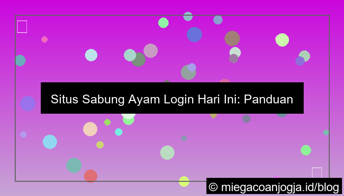 visual situs sabung ayam login hari ini