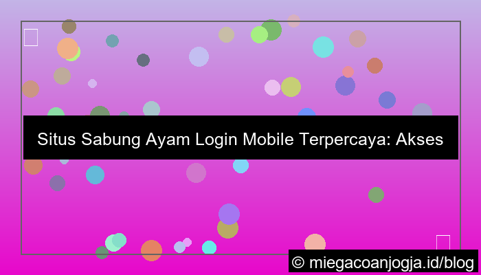 situs sabung ayam login mobile