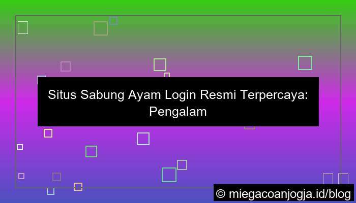 desain situs sabung ayam login resmi
