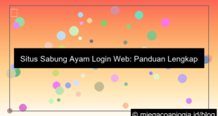 situs sabung ayam login web