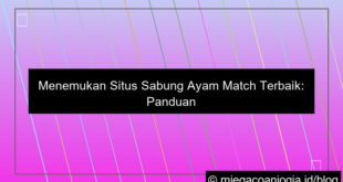 situs sabung ayam match terbaik