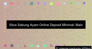 situs sabung ayam minimal deposit
