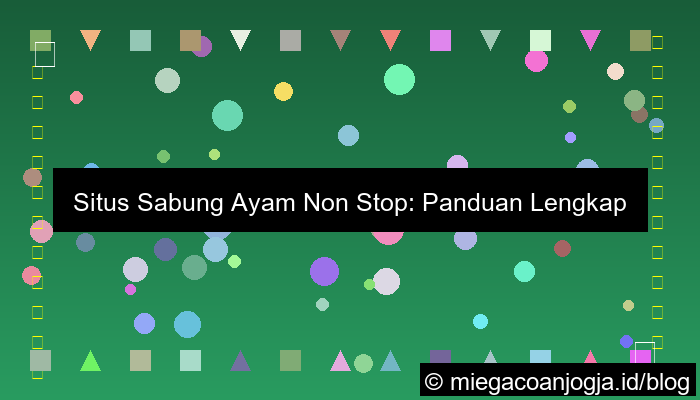 gambar situs sabung ayam non stop