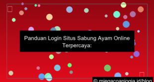 gambar situs sabung ayam panduan login