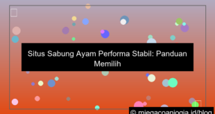 situs sabung ayam performa stabil