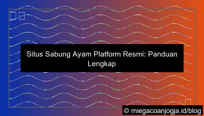 desain situs sabung ayam platform resmi