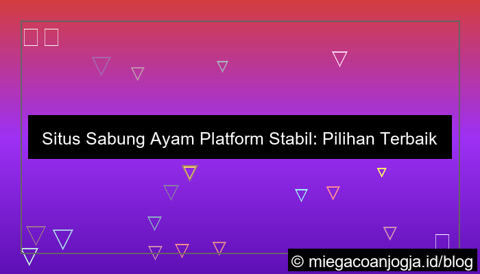 gambar situs sabung ayam platform stabil
